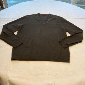 Hugo Boss Charcoal Gray Sweater